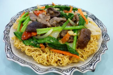 Mì xào giòn